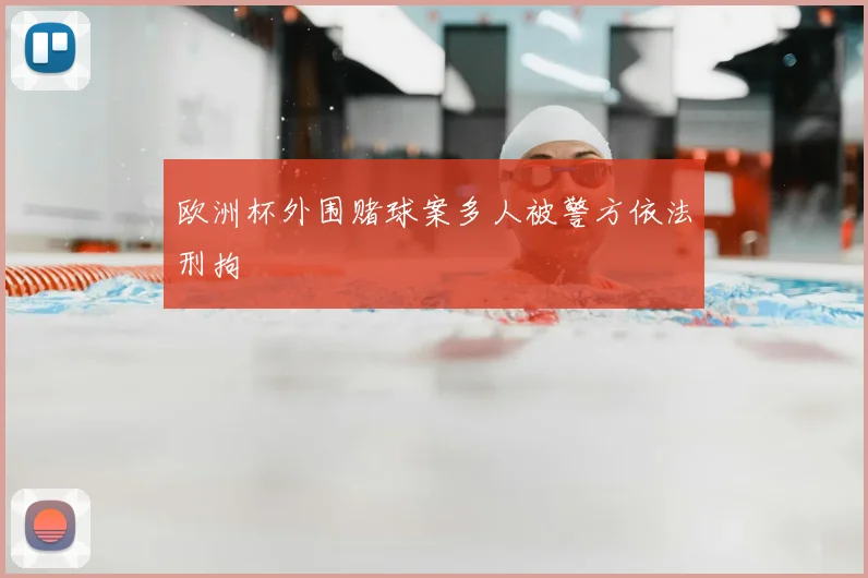 欧洲杯外围赌球案多人被警方依法刑拘